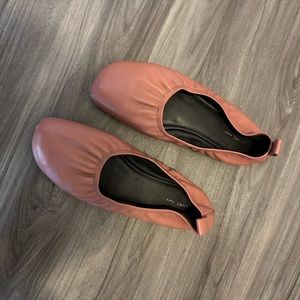 Celine stone pink rose flats women 7.5/EU 38